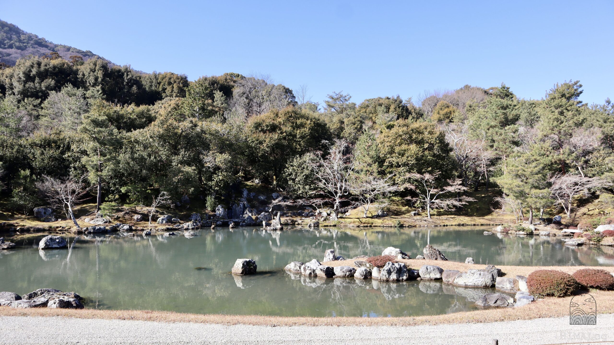 冬日嵐山名園的蕭瑟之美－天龍寺、大河內山莊